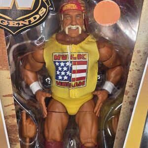 Mattel WWE Legends Hulk Hogan Elite Series 24 Action Figure 6" Wrestling Boxed